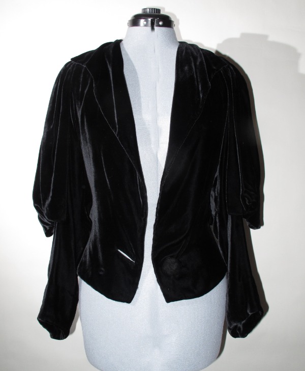 Eisenberg & Sons Black Velvet Jacket3.jpg